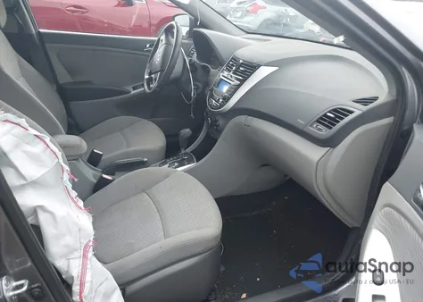 2013 Hyundai Accent Gls z USA, uszkodzony, nr VIN KMHCU4AEXDU469786